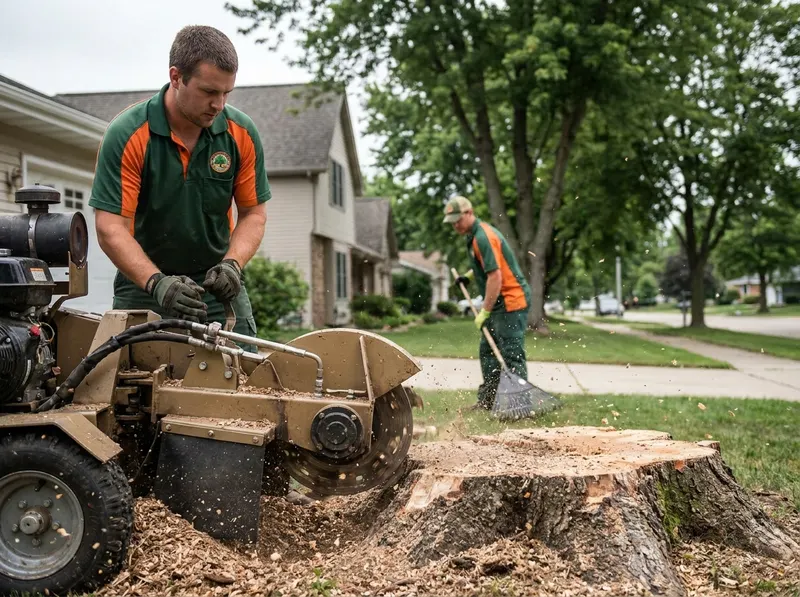 Stump Grinding in Mount Pleasant, WI